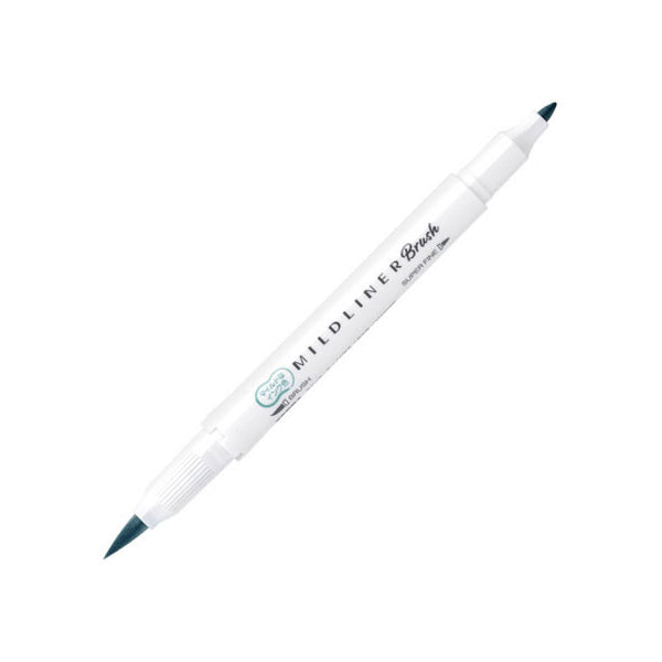 Zebra Mildliner Double-Sided Brush Pen - Fine Bullet Tip/Brush Tip -  - Brush Pens - Bunbougu