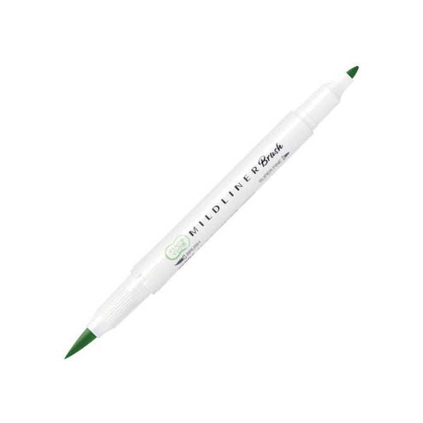 Zebra Mildliner Double-Sided Brush Pen - Fine Bullet Tip/Brush Tip -  - Brush Pens - Bunbougu