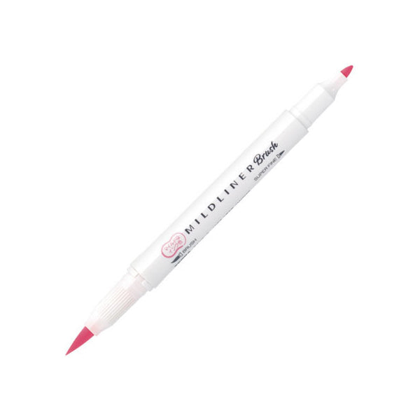 Zebra Mildliner Double-Sided Brush Pen - Fine Bullet Tip/Brush Tip - - Brush Pens - Bunbougu